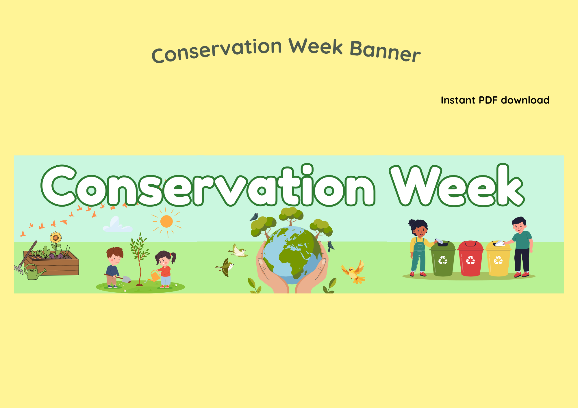 Conservation Week - Digital