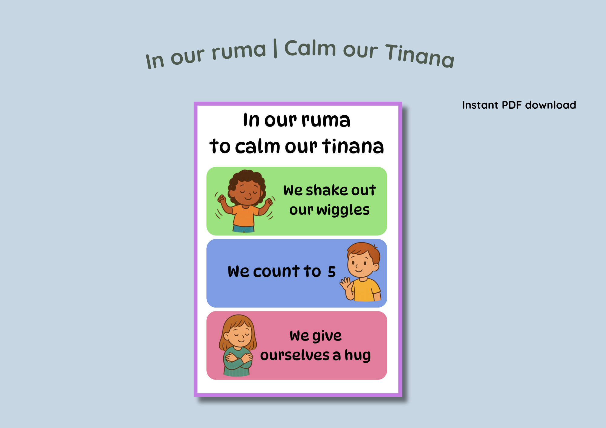 Calm our Tinana - Digital Download