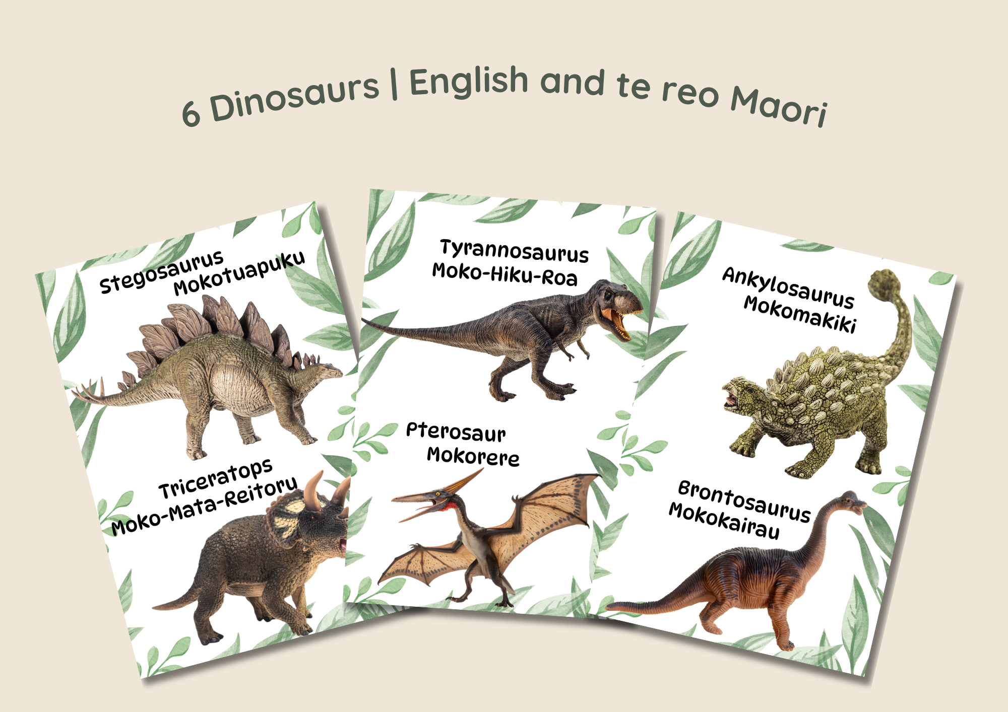 Dinosaurs - Printed