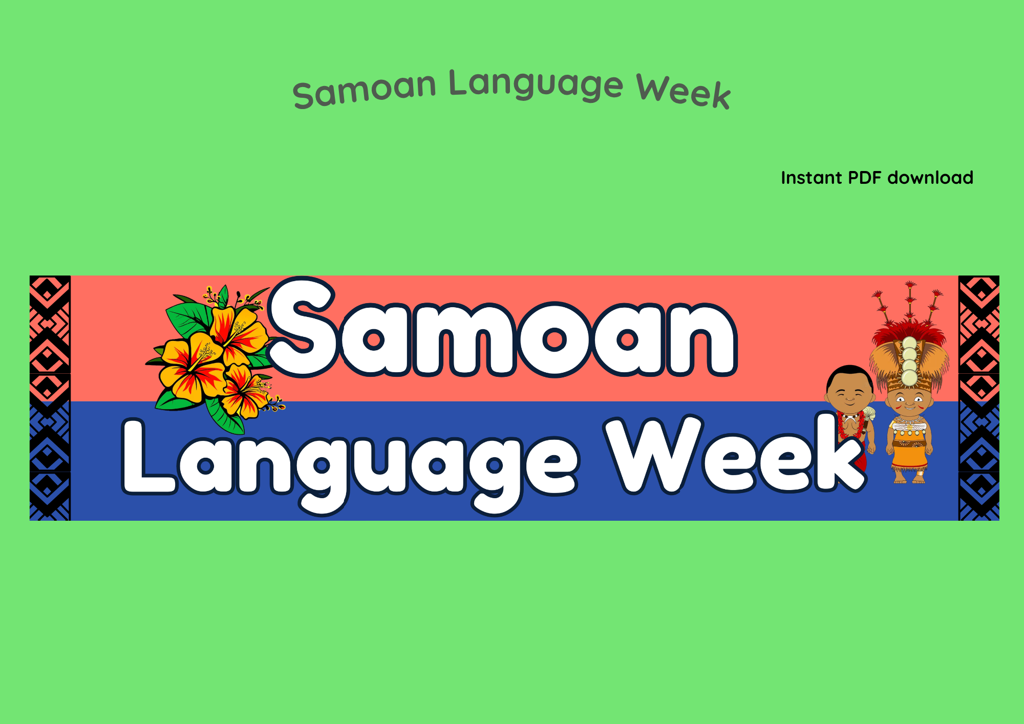 Samoan Language Week - Digital